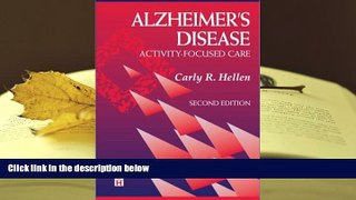 PDF [FREE] DOWNLOAD  Alzheimer s Disease: Activity-Focused Care, 2e BOOK ONLINE