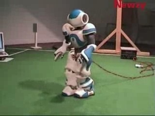 Nao, le nouveau robot footballeur de la robot cup