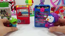 뽀로로 크롱 패티 미니 캔디 뽑기 대결 다양한 사탕 자판기 장난감 놀이 Mini Candy Various candy vending machines Pororo toys-jvjp5XMPeTY