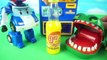 로보카폴리 자판기 장난감과 뽀로로 욕심쟁이 악어 놀이 Robocar Poli Vending machine toy Робокар Поли Игрушки by 토이튜브TV-jgls7NNo2kI