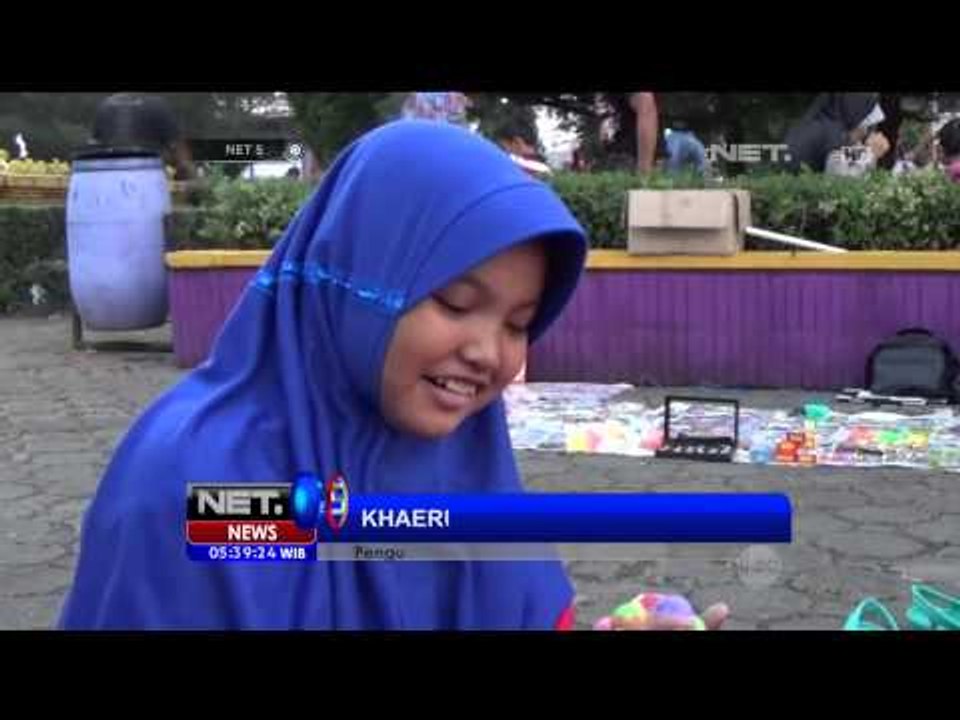 Menunggu Waktu Berbuka Puasa di Taman Ciamis, Jawa Barat - NET5