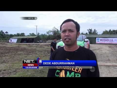 Relawan Bangun Barak untuk Pengungsi Rohingya - NET16