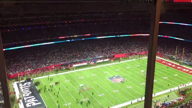 Mi-temps du Super Bowl 2017 filmé en Timelapse ! Concert Lady Gaga