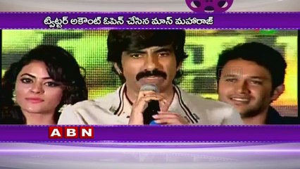 Hero Ravi Teja Opens Twitter account