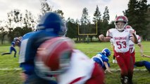 Joueur pro contre gamins en Foot US - Pub Buick Super Bowl 2017