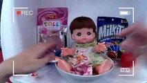 Mell Chan Baby Girl Fun Candy & Toys Shower Baby Doll Bath Time & Learn Colors BABY DOLL