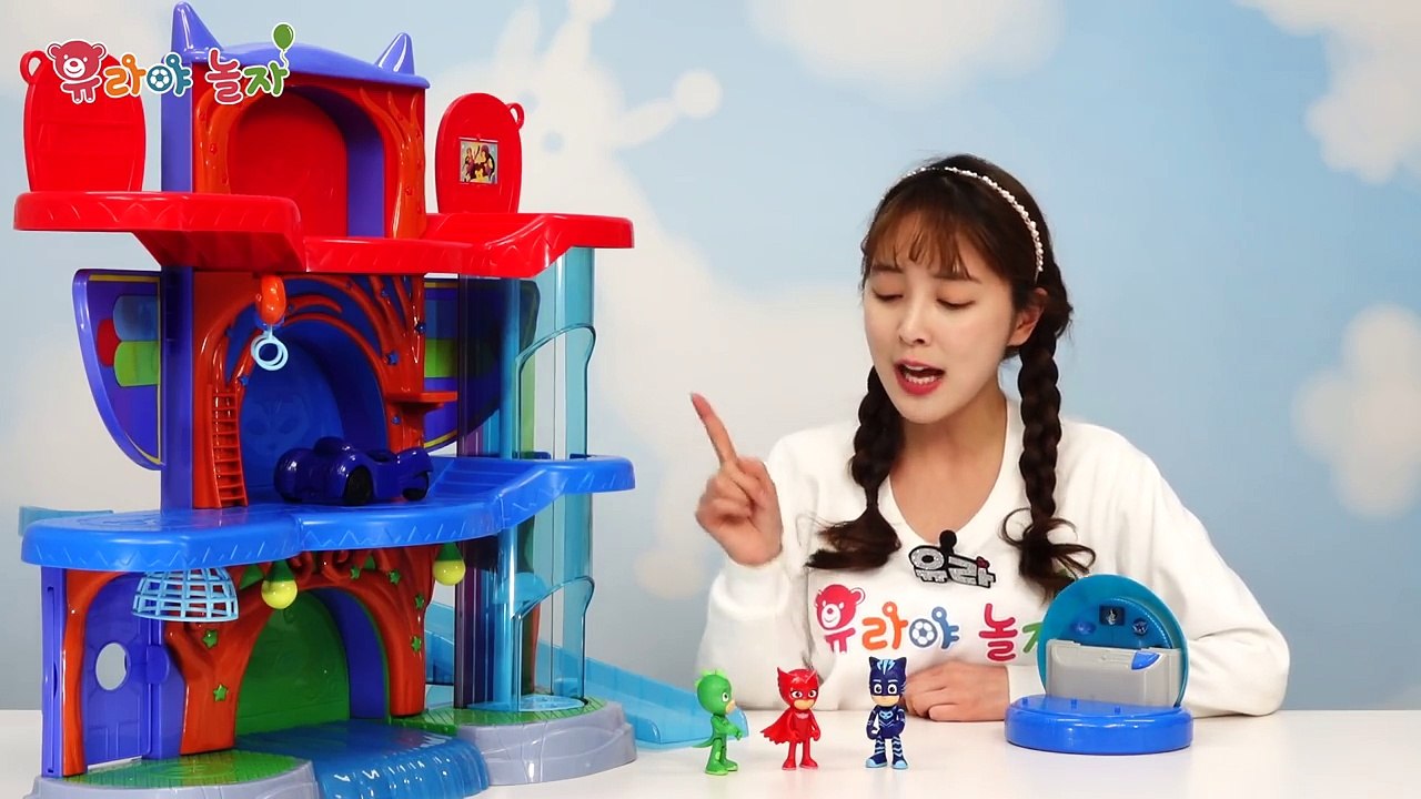 [유라] 장난감(toy)_출동 파자마삼총사 캣보이 도마배미 올빼미아 로미오 pj masks gekko mobile vehicle cat car owl glider hero-obBM6VfCPa0