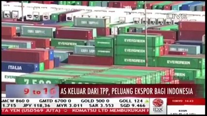 Amerika Serikat Putuskan Keluar dari Kerjasama Perdagangan Bebas
