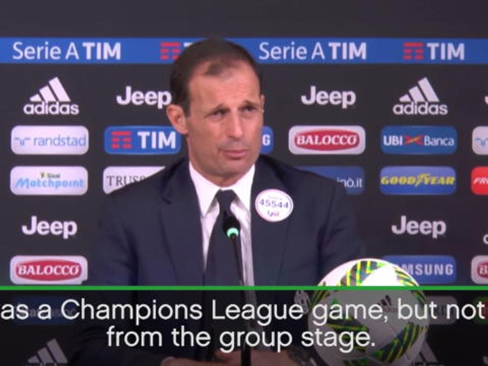 Match was like a Champions League semi-final - Allegri