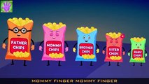 Chips Finger Family | Food Finger Family Collection For Kids | Finger Family HD