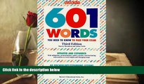 Audiobook  601 Words You Need to Know to Pass Your Exam (Barron s 601 Words You Need to Know to