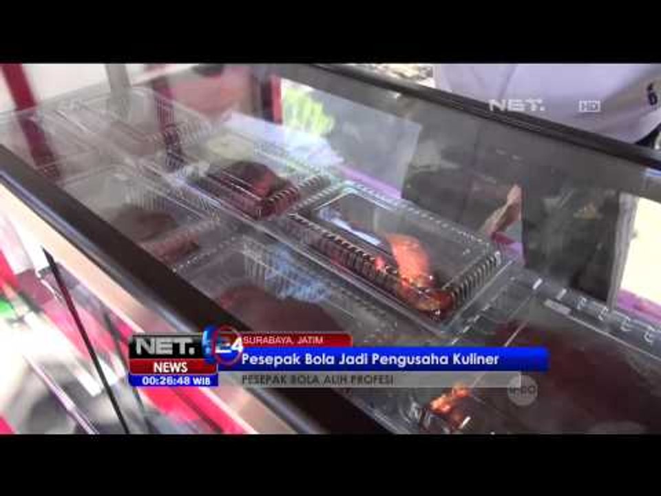 Pesepak Bola Jadi Pengusaha Kuliner di Surabaya - NET24
