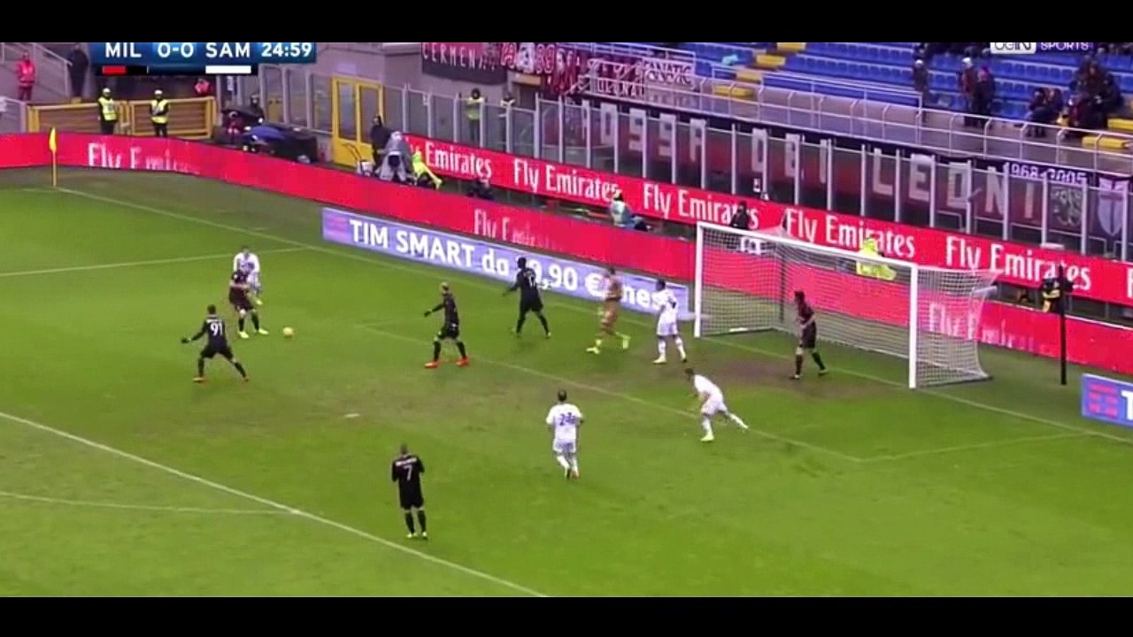 Seri A | Milan 0-1 Sampdoria | Video bola, berita bola, cuplikan gol