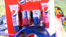 New Claires TREATS! Chupa Chups Lip BALMS PEPSI Beauty Set Scented GLOSS nail POLISH! Keychains!