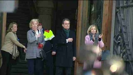 Mas, Ortega y Rigau, en el TSJC para ser juzgados por 9N