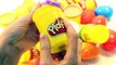 Surprise Eggs Play Doh Eggs huevo kinder sorpresa by Kidstvsongs