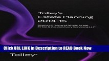 [Download](PDF) Tolley s Estate Planning 2014-15 (Tolley s Tax Planning Series) iPub Online