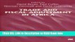 Get the Book Trade and Fiscal Adjustment in Africa Free Online