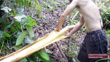 Primitive Technology - Woven bark fiber-ey68uVUuyvs