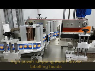 ERDA Top Front Back Wrap-around Labelling machine