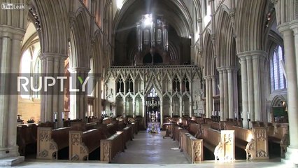 Une gargouille de 700 ans véritable sosie de Donald Trump repérée dans une cathédrale britannique
