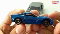 SPEEDY Aston Martin one-77 vs TOMICA Chevrolet Corvette Z06 | Kids Cars Toys Videos HD Collection