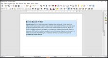 34 Ders - LİbreOffice Write metin seçimi