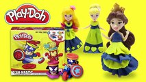 Play Doh Disney Princess Dresses Dress up Cinderella Ariel Elsa Frozen play doh dress up princess#73