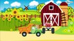 Tracteur Jaune et Pelleteuse - Dessins animés pour enfants - Vidéo Éducative de Voitures Partie 3