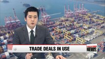 BD Korea's utilization rate of FTAs for exports tops 70%: KCS