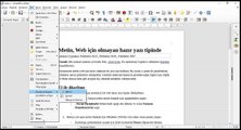 36 Ders - LibreOffice Write metne sayfa numarası ekleme