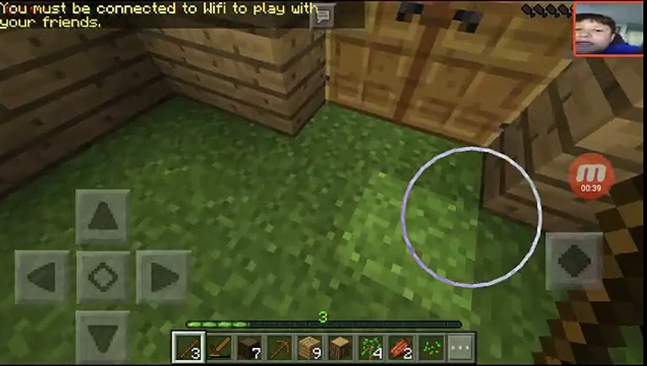 I hate skeletons!/Minecraft pe/part 2