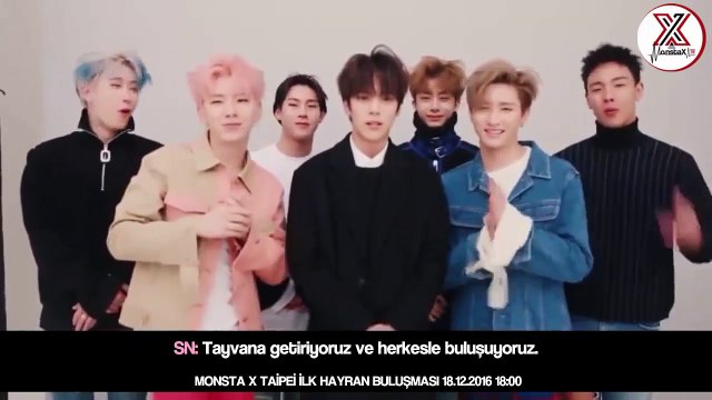 [18.10.2016] Monsta X - İlk Asya Fan Buluşması (Taipei) 2 (Türkçe Altyazılı)