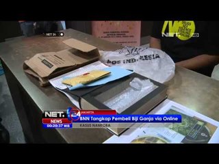 BNN Tangkap Pembeli Biji Ganja Via Online - NET24