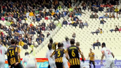 ΑΕΚ-Βέροια 6-0 (HL) Highlights 05/02/2017 19η Αγωνιστική