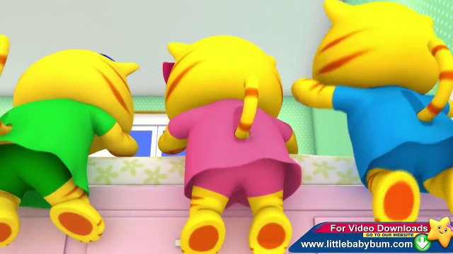 Nursery Rhymes Five Little Kittens Jumping On The Bed Nursery Rhymes Chlidren Rhymes Songs