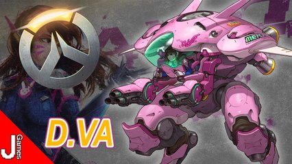 0249 - OVERWATCH - D.VA - SEGURANDO A CARGA O MÁXIMO POSSÍVEL -  PC GAMEPLAY