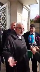 بنكيران يرد على صحفي ما كاين لا مفاوضات لا والو و انا ما تنتظر والو