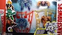 Transformers Robots in Disguise, Bumblebee, Sideswipe, Mini Con 4 Pack Special Edition 1 Step Robot