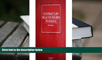 PDF [DOWNLOAD] Contract Law: Selected Source Materials (American Casebook) TRIAL EBOOK