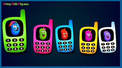 Mobile Phone Finger Family Nursery Rhyme | Mobile Phone Family Finger Family Songs