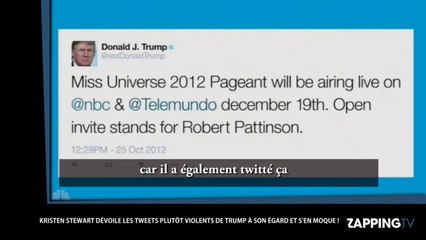 Kristen Stewart se paye Donald Trump dans Saturday Night Live