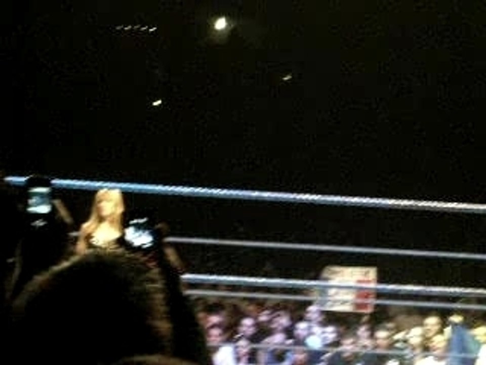 WWE MVP Entrance Paris Bercy
