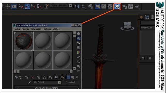 Rendering Wireframes in 3DS Max