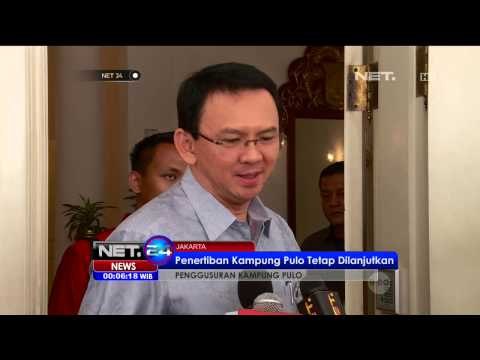 Penertiban dan Pengamanan Kampung Pulo Pasca Relokasi - NET24