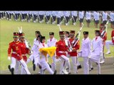 Upacara Penurunan Bendera Merah Putih di Istana Negara - 17 Agustus 2015