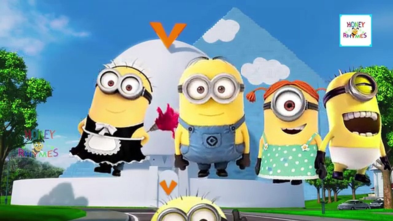 Despicable Me 2 Minions Cartoon Finger Family | Despicable Daddy Finger Songs | Finger Songs