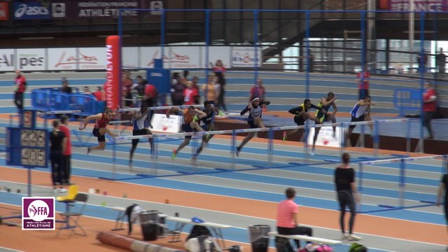 Finale 60 m Haies Espoirs Hommes