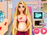 Pregnant Rapunzel came to the emergency room! The game is for girls! Childrens cartoons!