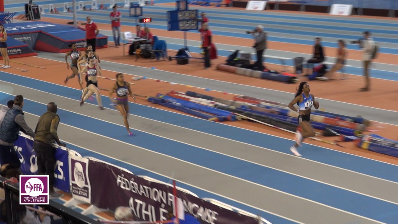 Finale 400 m Espoirs Femmes (RF de Sananes en 52''83)